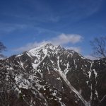 残雪期の谷川岳、無念の撤退事件