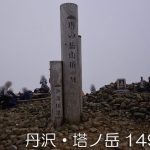 丹沢・塔ノ岳(1491m)に登った