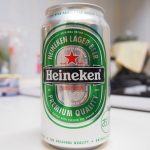 ハイネケンを飲みました