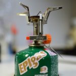【EPIgasのQUOストーブ】軽量化への第一歩、EPIのバーナー買ってみました