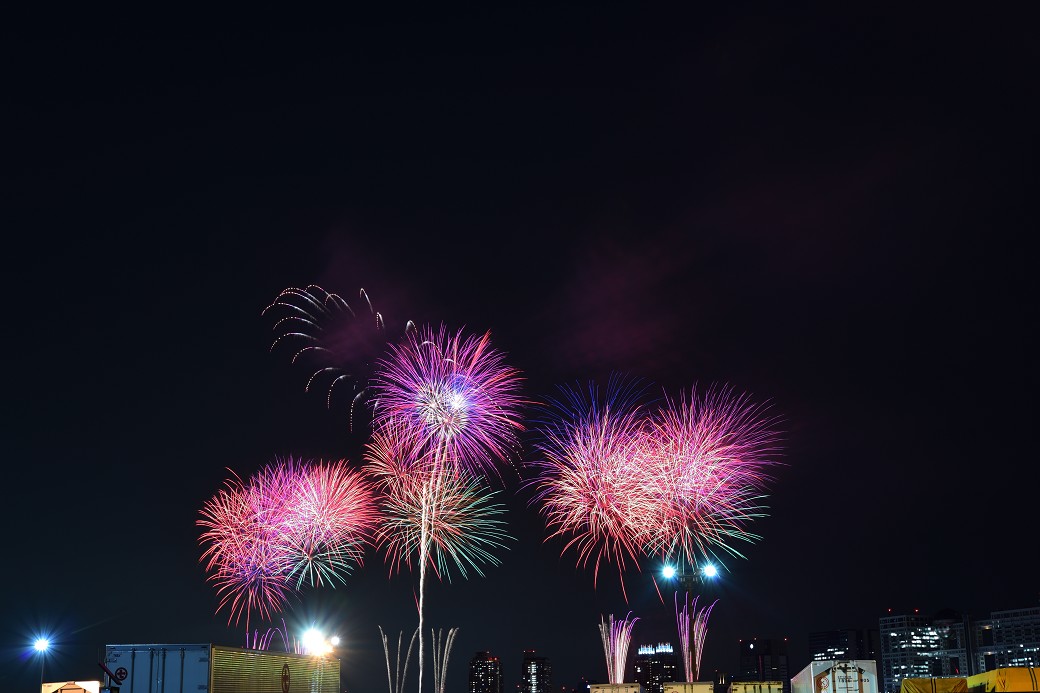 お台場花火