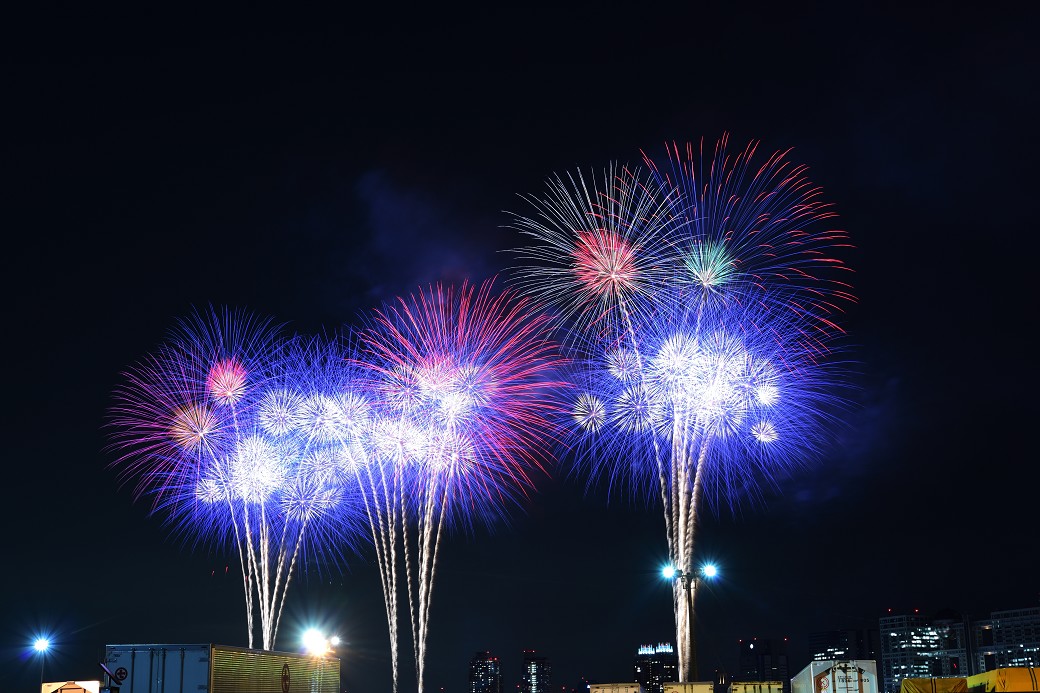 お台場花火