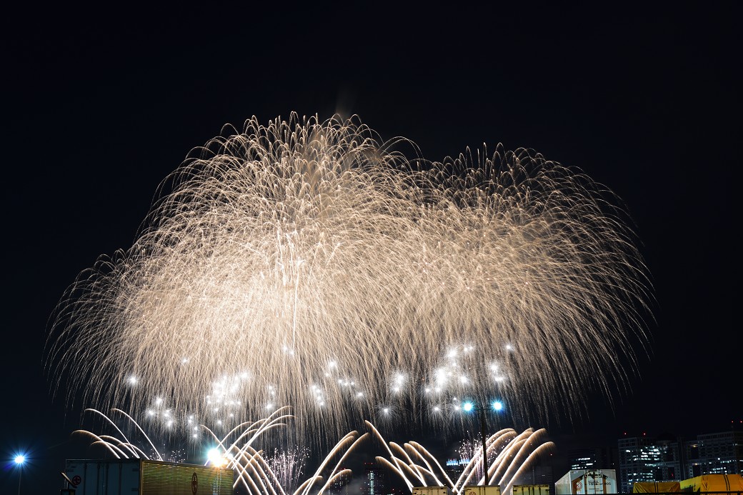 お台場花火