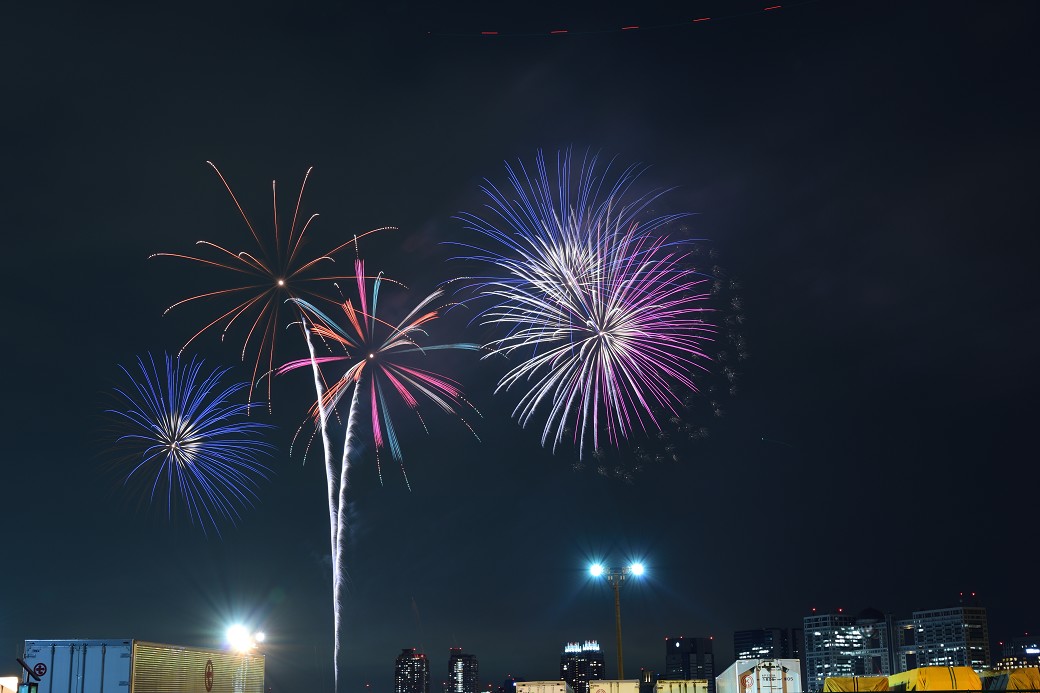 お台場花火