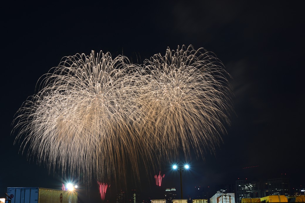 お台場花火