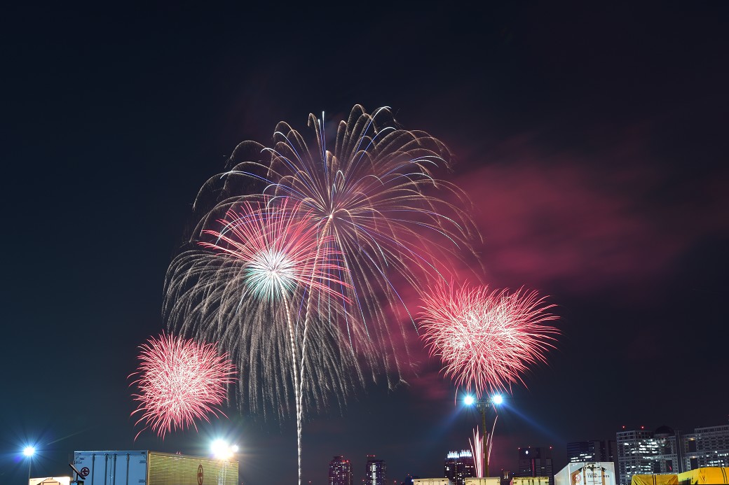 お台場花火