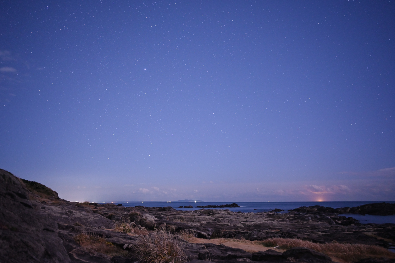 城ヶ島の星空