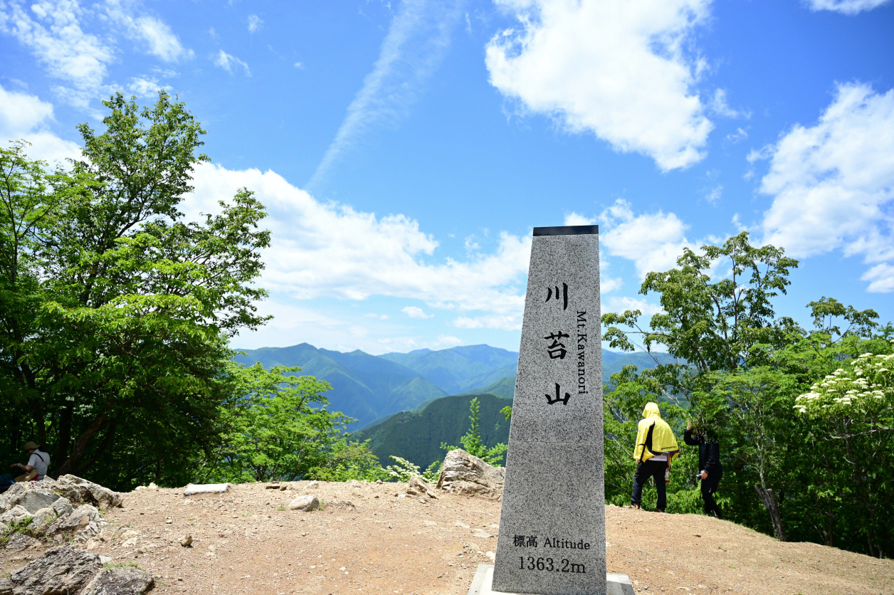 川苔山山頂